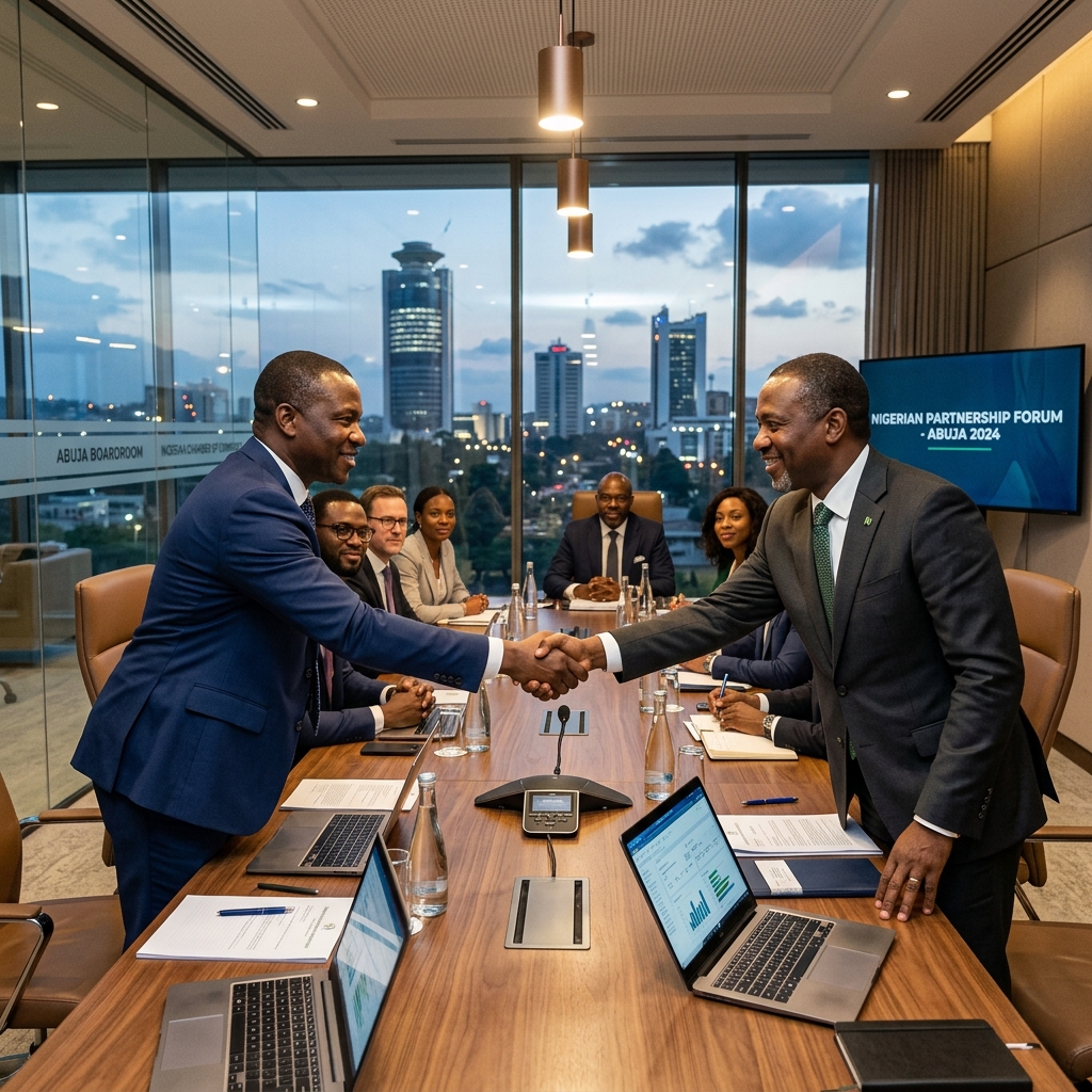 Partnership signing